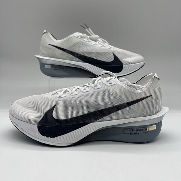Mens Size 15 Nike Zoomx Vaporfly Next% 4 Whie Grey Shoe Sneaker HF6414 100 NEW main image 6